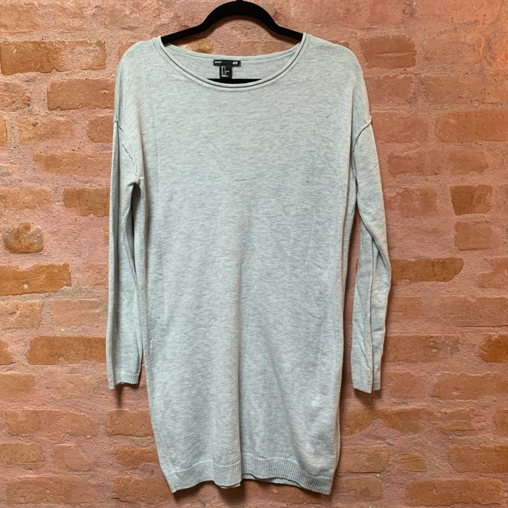 GRAY H&M SWEATER DRESS